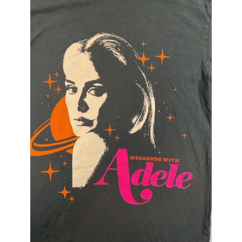 Weekends With Adele Las Vegas Residency Graphic T-Shirt Black Medium #650
